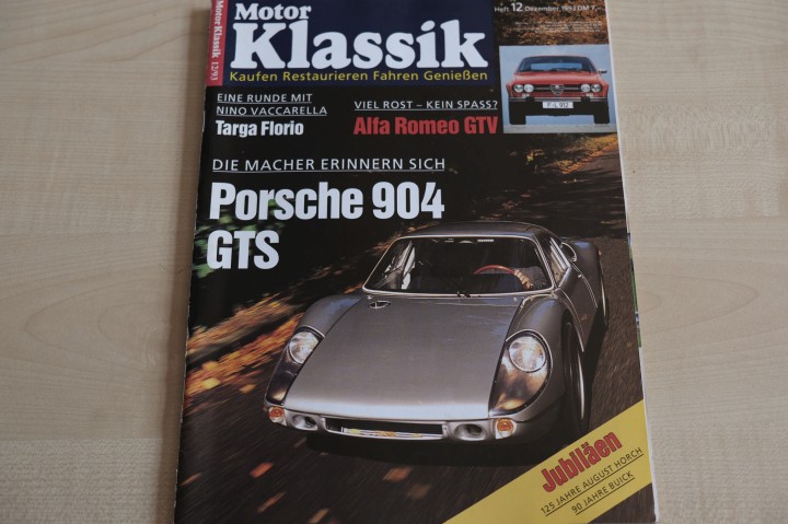 Deckblatt Motor Klassik (12/1993)